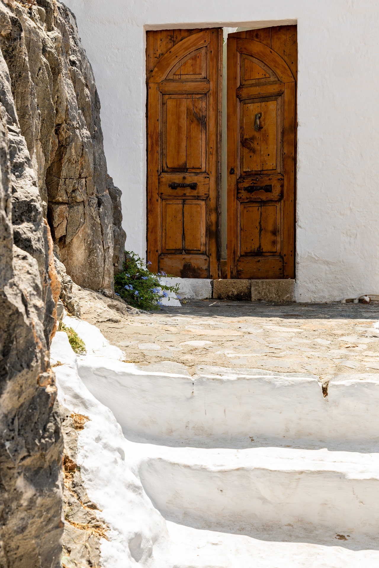 Tür in Griechenland